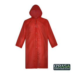 Izrasa EVA Pardesü Yağmurluk Kırmızı - 1