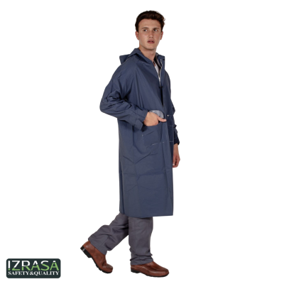 Izrasa NM-05 PVC 32mm Astarlı Yağmurluk Lacivert - 5