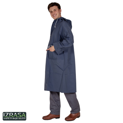 Izrasa NM-05 PVC 32mm Astarlı Yağmurluk Lacivert - 7