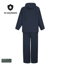 Izrasa NM-09 PVC Astarlı Yağmurluk Takımı Lacivert - 2