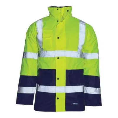 Izrasa NT05 Kapitoneli İki Renkli Parka Sarı Lacivert - 1
