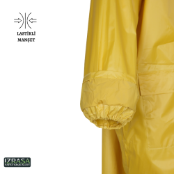 Izrasa SI-02 Pardesü Yağmurluk Sarı - 3