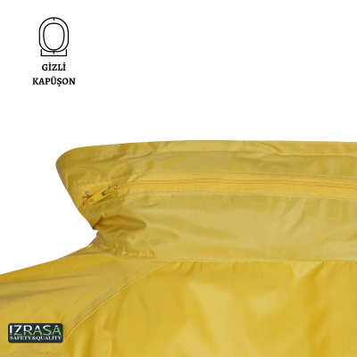 Izrasa SI-02 Pardesü Yağmurluk Sarı - 4