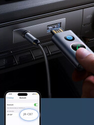 JOYROOM JR-CB7 CAR-B SERIES WIRELESS RECEIVER-GRAY - 3