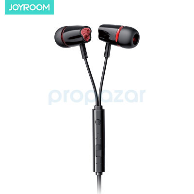 JOYROOM JR-EL114 IN-EAR WIRED EARPHONE-BLACK - 1