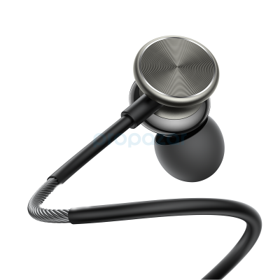 JOYROOM JR-EW03 IN-EAR METAL WIRED EARBUDS-DARK GRAY - 2