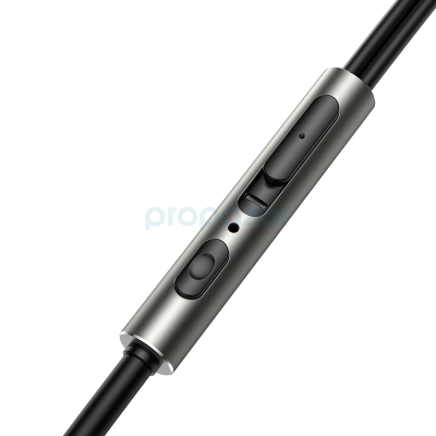 JOYROOM JR-EW03 IN-EAR METAL WIRED EARBUDS-DARK GRAY - 3