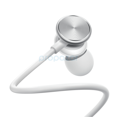 JOYROOM JR-EW03 IN-EAR METAL WIRED EARBUDS-SILVER - 2