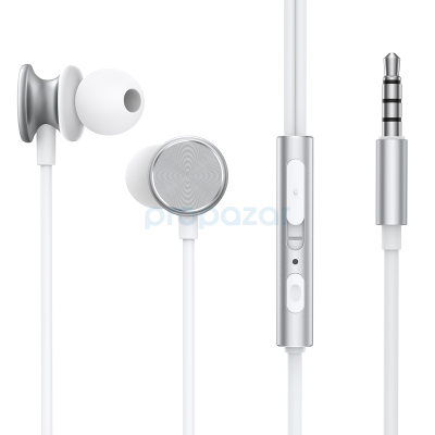 JOYROOM JR-EW03 IN-EAR METAL WIRED EARBUDS-SILVER - 3