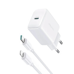 JOYROOM JR-TCF20 PD20W CHARGER+1M C TO L CABLE - JOYROOM