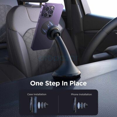 JOYROOM JR-ZS356 UNIVERSAL MAGNETIC CAR HOLDER BLACK - 5