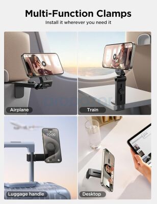 JOYROOM JR-ZS365 MAGNETIC TRAVEL PHONE HOLDER BLACK - 3