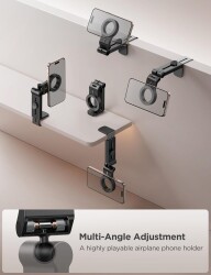 JOYROOM JR-ZS365 MAGNETIC TRAVEL PHONE HOLDER BLACK - 4