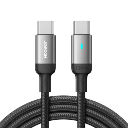 JOYROOM S-A10 100W TYPE C-TYPE C CABLE 1.2M BLACK - JOYROOM