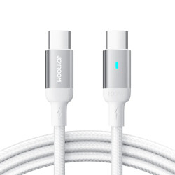JOYROOM S-A10 100W TYPE C-TYPE C CABLE 1.2M WHITE - JOYROOM