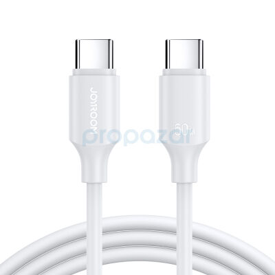 JOYROOM S-CC060A9 60W TYPE C-TYPE C 0.25M-WHITE - 1