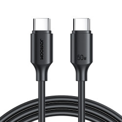 JOYROOM S-CC060A9 60W TYPE C-TYPE C 2M-BLACK - JOYROOM