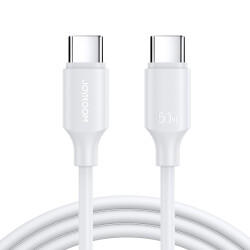 JOYROOM S-CC060A9 60W TYPE C-TYPE C 2M-WHITE - JOYROOM