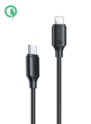 JOYROOM S-CL020A9 20W TYPE C-LIGHTNING 0.25M-BLACK - 1