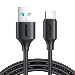 JOYROOM S-UC027A9 3A USB A-TYPE C 1M-BLACK - 1