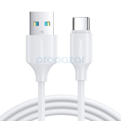 JOYROOM S-UC027A9 3A USB A-TYPE C 1M-WHITE - 1
