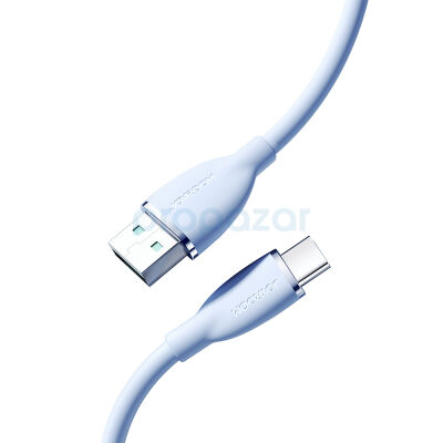 JOYROOM SA29-AC3 3A USB A-TYPE C 1.2M-BLUE - 1