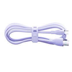 JOYROOM SA29-AC3 3A USB A-TYPE C 1.2M-PURPLE - 2