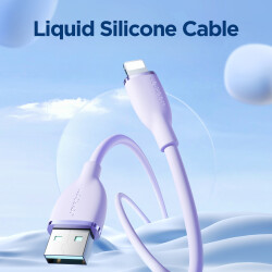 JOYROOM SA29-AL3 3A USB A-LIGHTNING 1.2M-PURPLE - 3