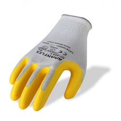 Kaanflex Sarı Nitril İş Eldiveni KF-555 - Starline İş Güvenliği Ürünleri