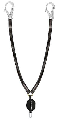 Kaya Safety E-3 EL D Çift Kol Şok Emicili Elastik Lanyard - 1