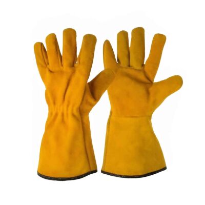 Kevlar İpli Deri Kaynakçı Eldiveni - Marsala Luna K-103-35 - 1