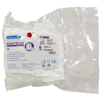 Kimtech A5 Steril Temiz Oda Vinil Bağcıklı Bot Galoşu 88808 - 3