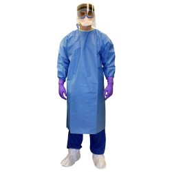 Kimtech A7 Temiz Oda Steril Olmayan Mavi Sıvı Bariyer Önlüğü 47992 - 1