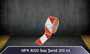Kırmızı Beyaz İkaz Şeridi 190-200 mt MFK8020 - 1