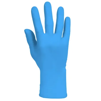 Kleenguard G10 2PRO Parmak Ucu Dokulu Mavi Nitril Eldiven 54420 - 1
