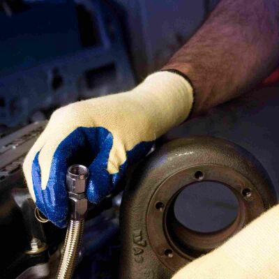 Kleenguard G60 Nitril Kaplama Kesilmeye Dayanıklı Eldiven 47105 - 5