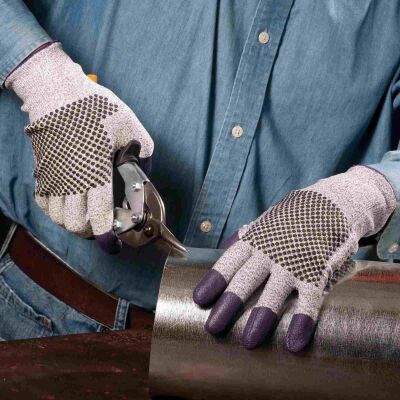 Kleenguard G60 Purple Nitril Kesilmeye Dayanıklı Eldiven 13844 - 3