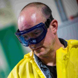 Kleenguard Monogoggle XTR OTG Gözlük Üstü Kullanılabilir Goggle Gözlük 18624 - 2
