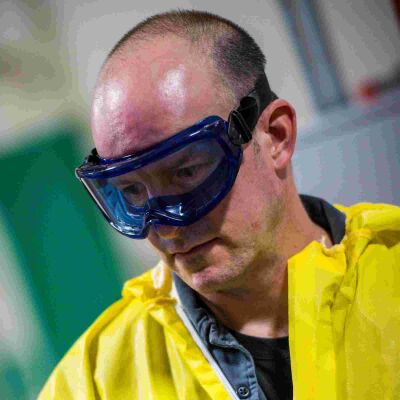 Kleenguard Monogoggle XTR OTG Gözlük Üstü Kullanılabilir Goggle Gözlük 18624 - 2
