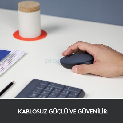 LOGITECH M170 KABLOSUZ SİYAH MOUSE - 2