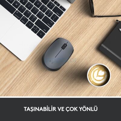 LOGITECH M170 KABLOSUZ SİYAH MOUSE - 3