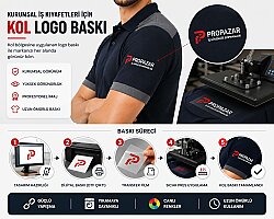 Logo Baskı Hizmeti | Ön, Sırt ve Kol DTF Baskı - 4