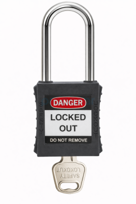 LS-G01 Çelik Çene 38mm Emniyet Asma Kilit (MK-GMK) - 2