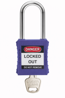 LS-G01 Çelik Çene 38mm Emniyet Asma Kilit (MK-GMK) - 3