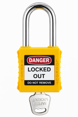 LS-G01 Çelik Çene 38mm Emniyet Asma Kilit (MK-GMK) - 4