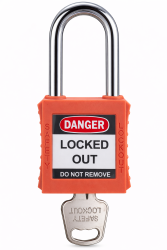 LS-G01 Çelik Çene 38mm Emniyet Asma Kilit (MK-GMK) - 5