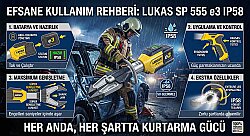 Lukas SP 555 e3 IP58 Bataryalı Hidrolik Ayırıcı - 2