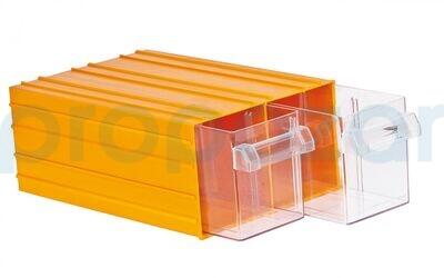 Mano Takım Çantası - Sarı Plastik Çekmeceli Kutu - 1
