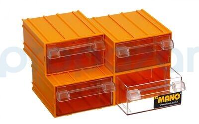 Mano Takım Çantası - Sarı Plastik Çekmeceli Kutu - 5