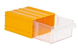 Mano Takım Çantası - Sarı Plastik Çekmeceli Kutu - 6